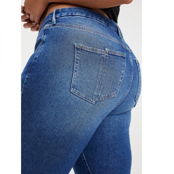 Good American Good Classic High Waist Blue Jeans - Sz 8/29, NWT - Picture 2 of 15